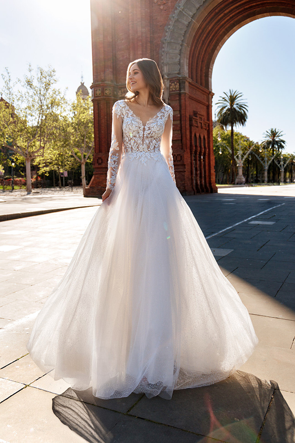 robe de marié de la marque Ellebeline