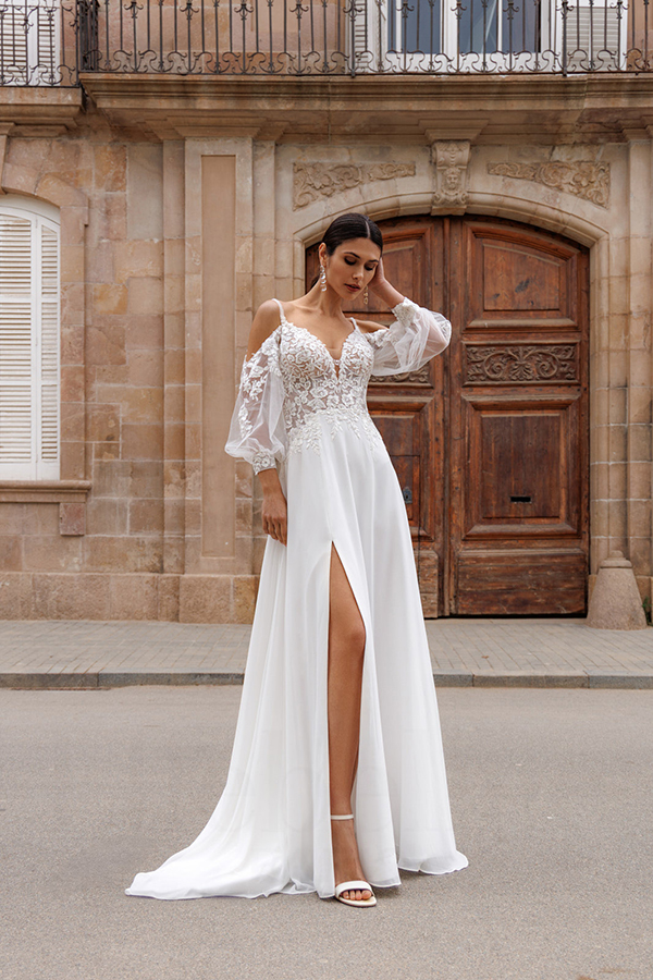 robe de marié de la marque Ellebeline